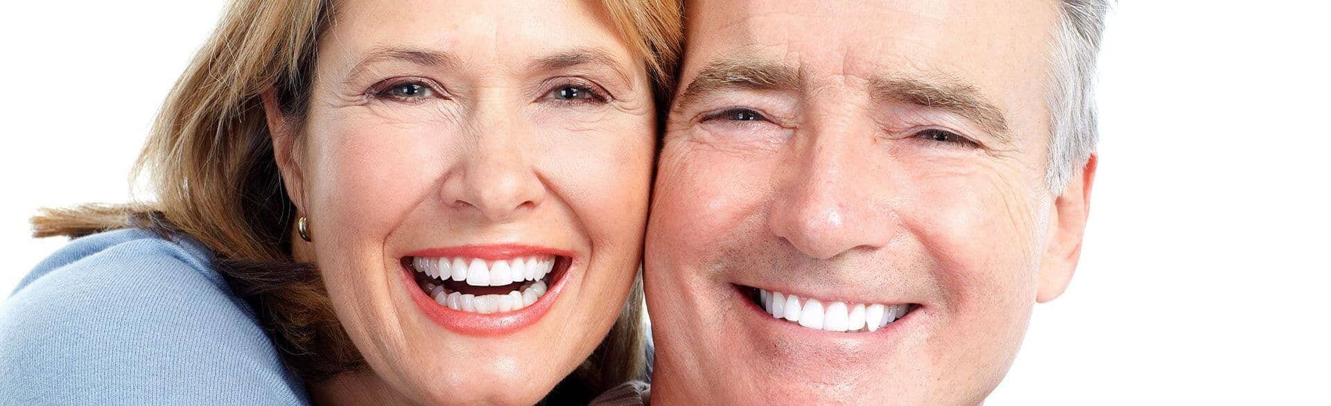 happy, smiling couple
